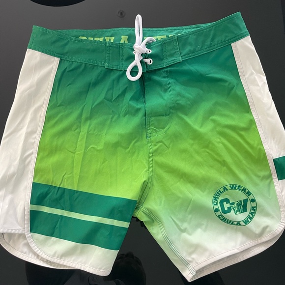 Green Ombre Swim Shorts - Picture 1 of 1